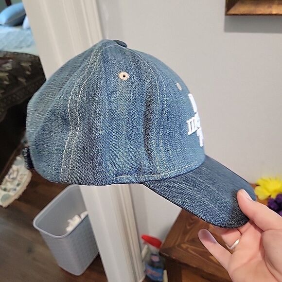 "Dont Mess With Texas" Hat Cap Strap Back Texas Flag Embroidered Slogan Unisex - Picture 7 of 7